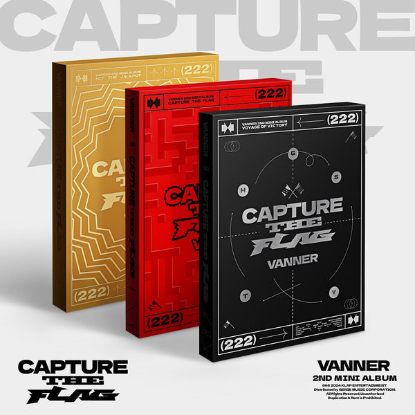VANNER - 2nd Mini Album CAPTURE THE FLAG CD – KPOP MARKET