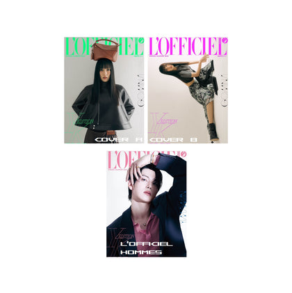 L'officiel Korean Magazine Spring-Summer 2025 Go Min Si Lim Si Wan