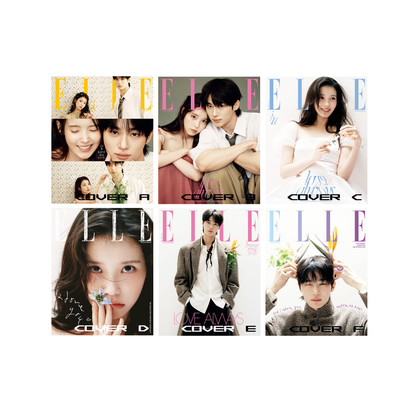Elle Korea Magazine Special Edition April 2026 IU Byeon Woo Seok