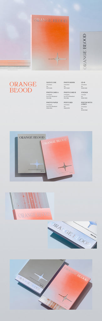 ENHYPEN - 5th Mini Album ORANGE BLOOD – KPOP MARKET [Hanteo & Gaon Chart  Family Store]