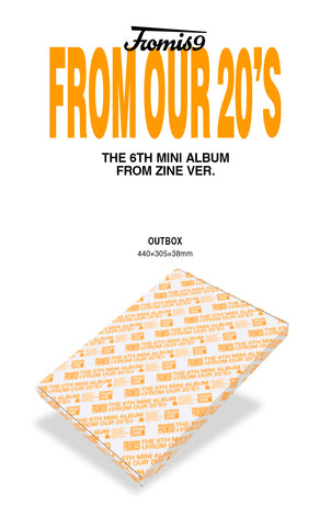 fromis_9 アルバム FROM OUR 20'S From Zine 新品 fromis_9 - From Our 20's [From Zine Ver.] – Kpop Exchange