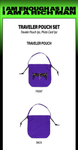 [PRE-ORDER] aespa WEEK Rich Man POP-UP Official MD - TRAVELER POUCH SET