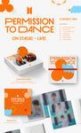 BTS - Permission to Dance On Stage - Live CD+Extra Photocards Set
