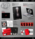 (G)I-DLE - 2nd Full Album [2] CD