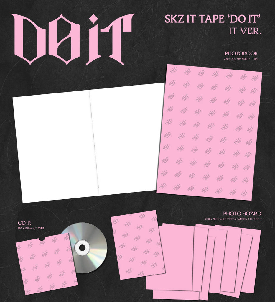 SKZ IT TAPE DO IT (ACCORDION Version) - Stray Kids - CD Album - Précommande & Date De Sortie