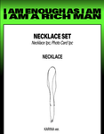 [PRE-ORDER] aespa WEEK Rich Man POP-UP Official MD - NECKLACE SET