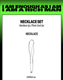 [PRE-ORDER] aespa WEEK Rich Man POP-UP Official MD - NECKLACE SET