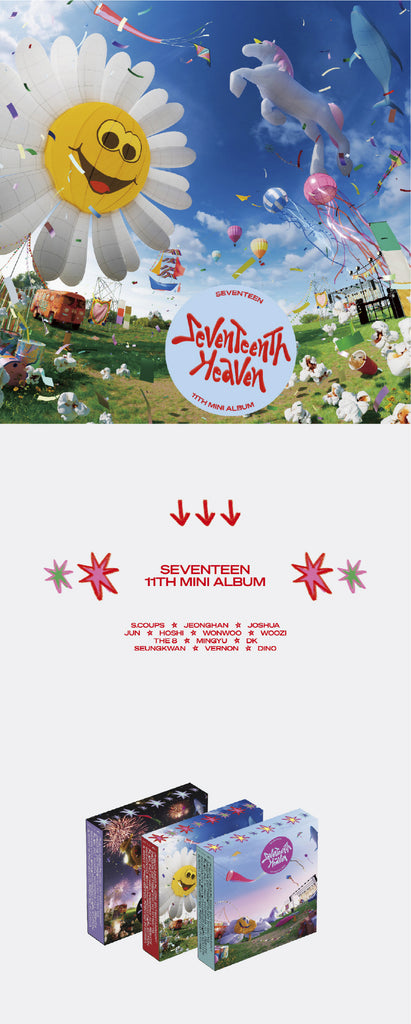 SEVENTEEN 11TH MINI ALBUM - SEVENTEENTH HEAVEN