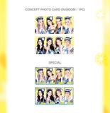 [PRE-ORDER] Hearts2Hearts 2nd Mini Album [LEMON TANG] Official MD - RANDOM TRADING CARD [A ver.]