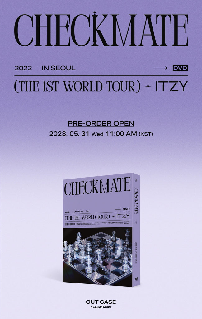 ITZY - 2022 ITZY THE 1ST WORLD TOUR CHECKMATE in SEOUL DVD – KPOP