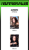 [PRE-ORDER] aespa WEEK Rich Man POP-UP Official MD - A4 PHOTO