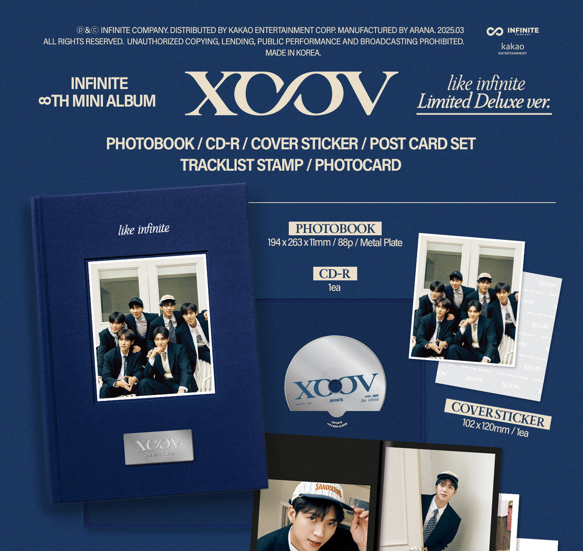 INFINITE - LIKE INFINITE [Limited Deluxe ver.] Album – KPOP MARKET