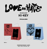 H1-KEY - 3rd Mini Album Love or Hate [POCAALBUM]