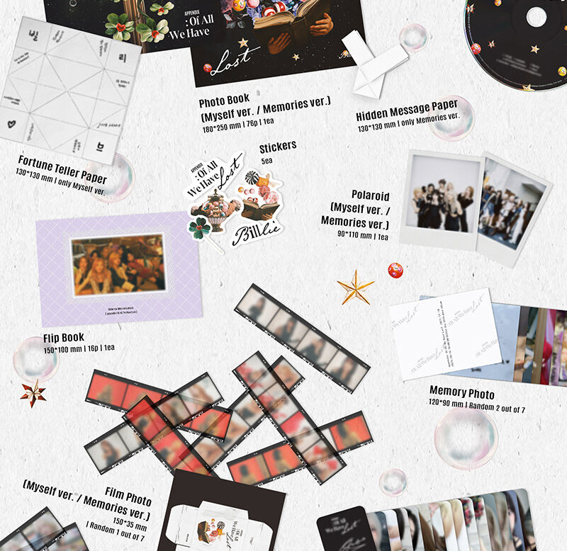 Billlie - appendix : Of All Have Lost (Random ver.) 5th Mini Album ...