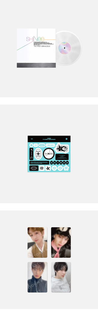 SHINee 17TH ANNIVERSARY MD - TURNTABLE BLUETOOTH SPEAKER SET SHINee 17TH ANNIVERSARY MD - TURNTABLE BLUETOOTH SPEAKER SET