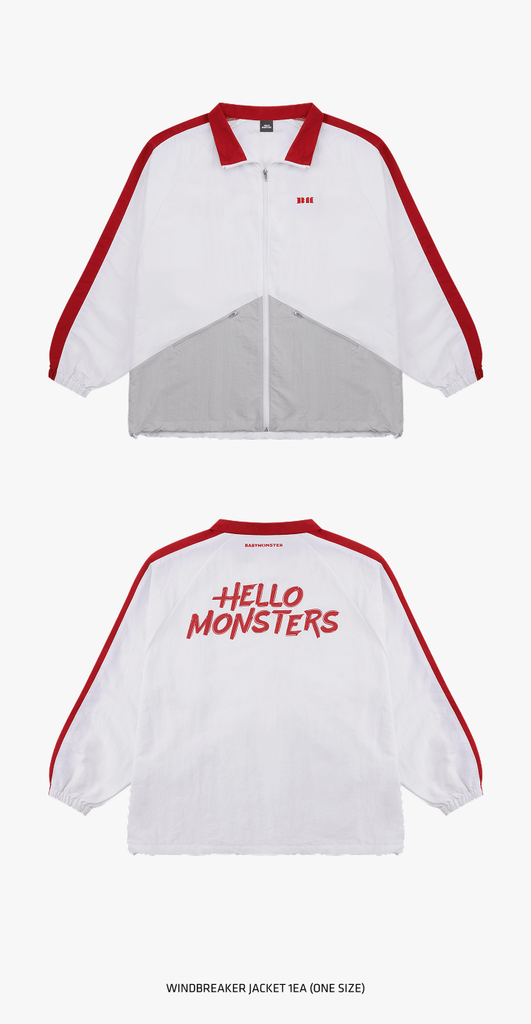 BABYMONSTER HELLO MONSTERS TOUR Official MD - WINDBREAKER JACKET BABYMONSTER HELLO MONSTERS TOUR Official MD - WINDBREAKER JACKET
