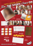 Twice - Special Album TEN: The Story Goes On Cast Random version CD+Pre-Order Gift+Folded Poster