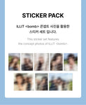 [PRE-ORDER] ILLIT 3rd Mini Album bomb Official Merch - STICKER PACK