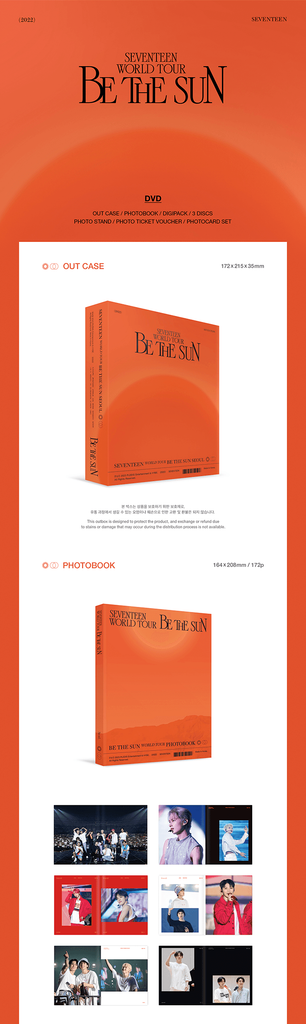 SEVENTEEN WORLD TOUR [BE THE SUN] - SEOUL DVD – KPOP MARKET