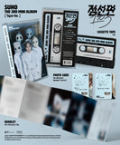 SUHO - 3rd Mini Album Point Line Plane (1 to 3) Tape version