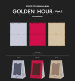 [EXCLUSIVE POB] ATEEZ - 11th Mini Album Golden Hour : Part.2 Pocaalbum version+Pre-Order Benefit+Extra Photocards Set