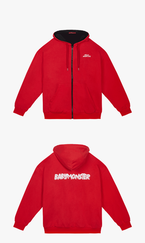 BABYMONSTER HELLO MONSTERS TOUR Official MD - REVERSIBLE LOGO ZIP BABYMONSTER HELLO MONSTERS TOUR Official MD - REVERSIBLE LOGO ZIP