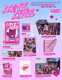 NiziU - Korea 2nd Single Album Love Line Special Box version CD+Pre-Order Gift