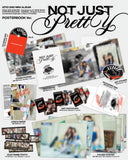 Izna - 2nd Mini Album Not Just Pretty Posterbook version CD+Pre-Order Gift
