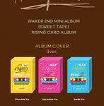 WAKER - 2nd Mini Album Sweet Tape Rising Card (Platform) Album