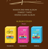 WAKER - 2nd Mini Album Sweet Tape Rising Card (Platform) Album