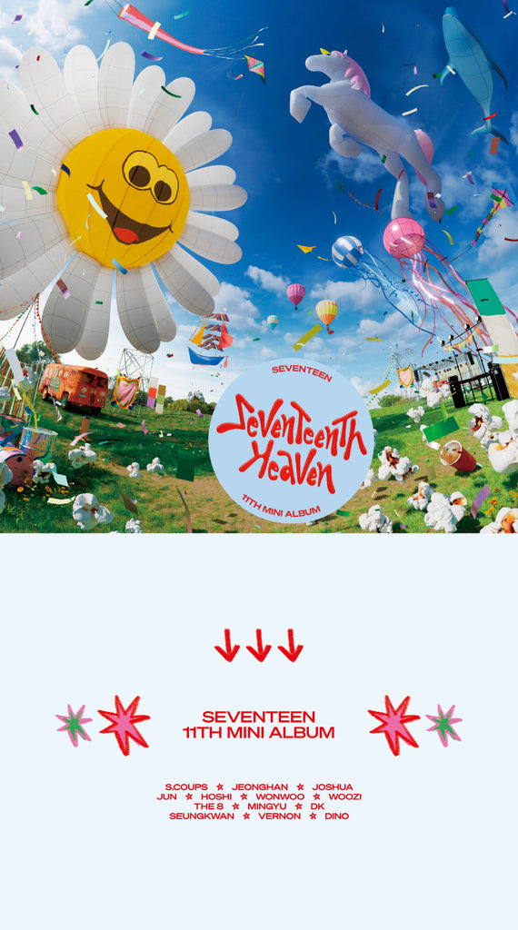 SEVENTEEN - 11th Mini Album Seventeenth Heaven [Weverse Albums ver.] – KPOP  MARKET [Hanteo & Gaon Chart Family Store]