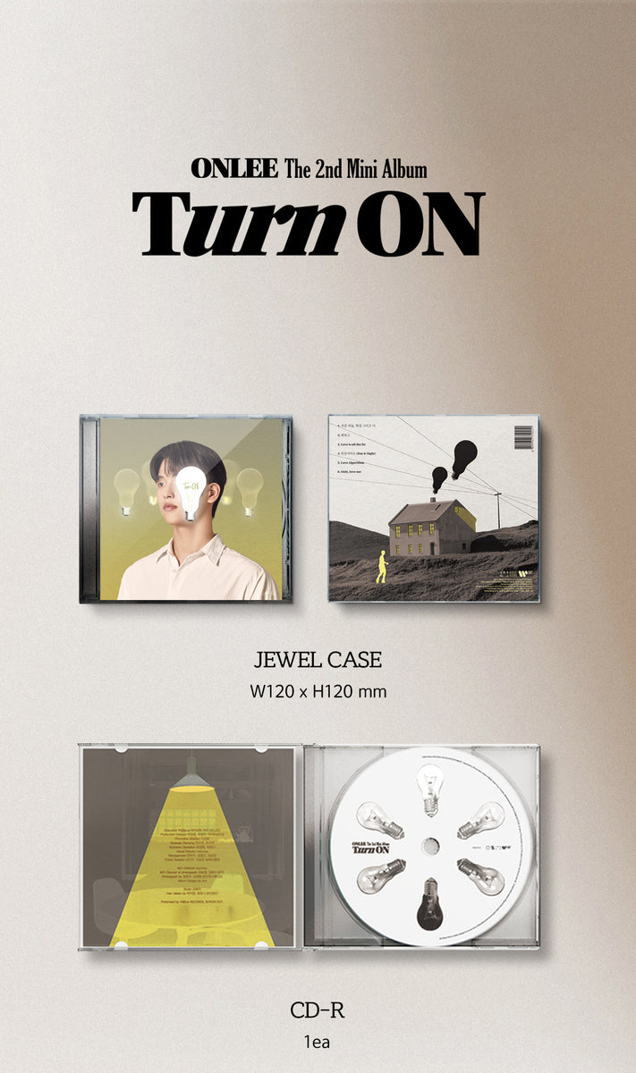 ONLEE LEE SEUNG HWAN - 2nd Mini Album Turn ON CD – KPOP MARKET