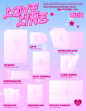 [EXCLUSIVE POB] NiziU - 2nd Single Album Korea 2nd Single Album Love Line Special Box version CD+Pre-Order Gift