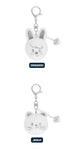 [PRE-ORDER] Stray Kids - World Tour <dominATE : celebrATE> Official MD - SKZOO FACE KEYRING SILVER Ver.