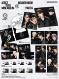 [EXCLUSIVE POB] ATEEZ - 15th Mini Album GOLDEN HOUR : Part.6 DIGIPACK UNIT VER. CD+Pre-Order Gift