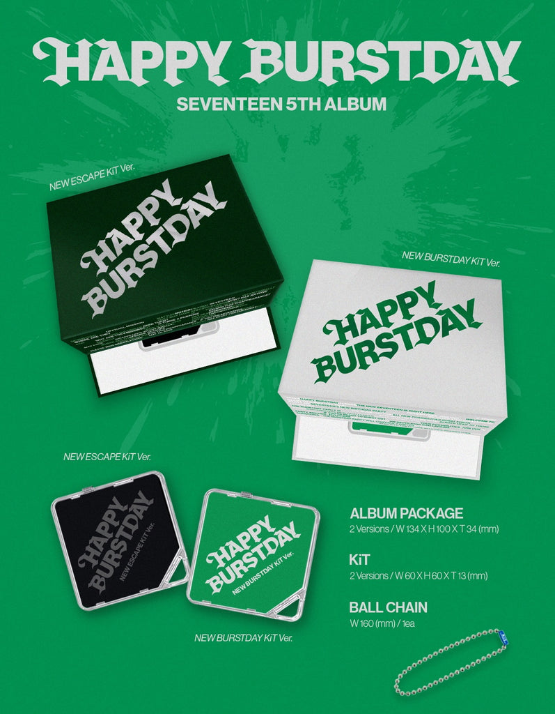 SEVENTEEN - HAPPY BURSTDAY [KiT Ver.] – KPOP MARKET