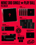 Nowz - 3rd Single Album Play Ball Jewel version CD+Folded Poster