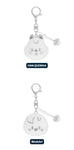 [PRE-ORDER] Stray Kids - World Tour <dominATE : celebrATE> Official MD - SKZOO FACE KEYRING SILVER Ver.