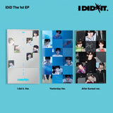 Idid - 1st Mini Album I Did It 3 versions SET 3CD+Pre-Order Gift