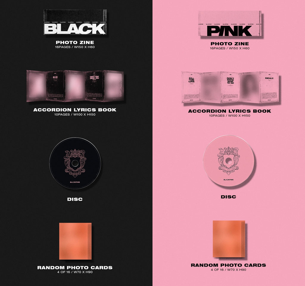 BLACKPINK - Kill this love (Versión Pink) Album Kpop