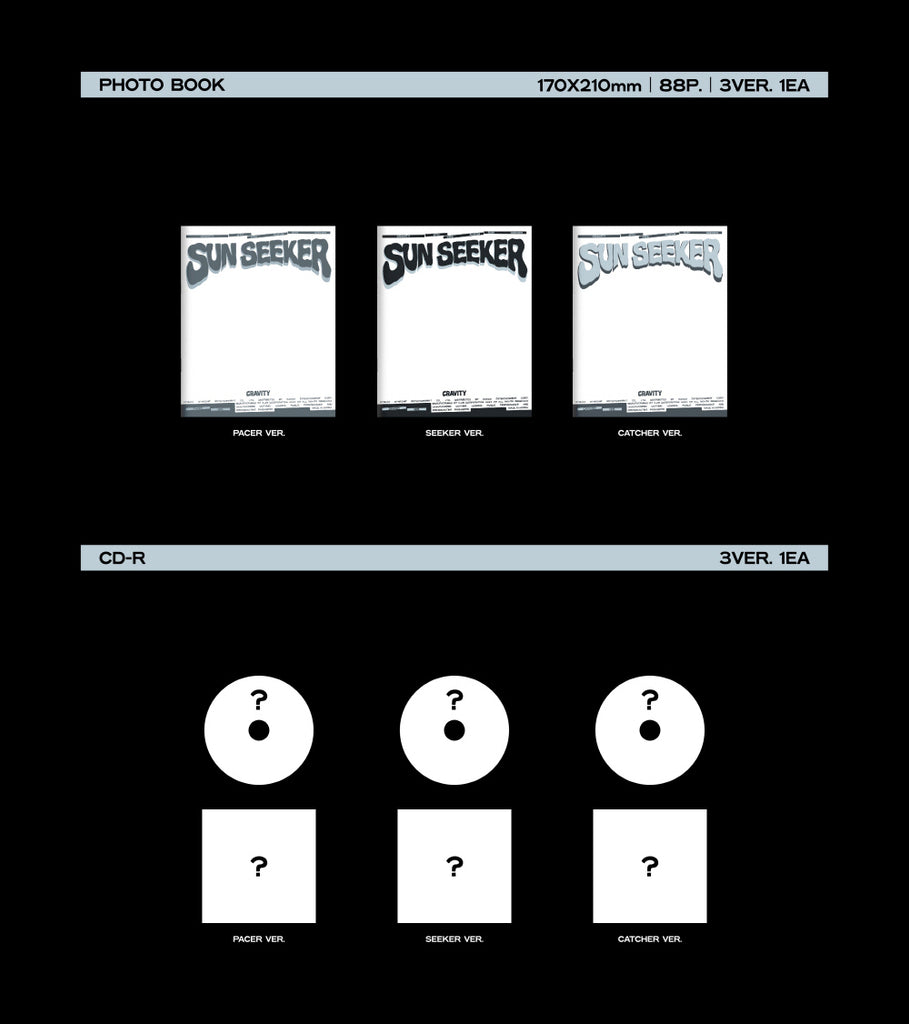 CRAVITY - 6th Mini Album SUN SEEKER – KPOP MARKET [Hanteo & Gaon 