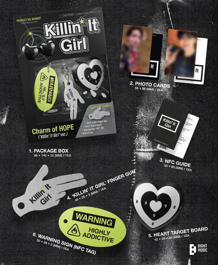 J-HOPE - Charm of HOPE [Killin It Girl ver.] – KPOP MARKET