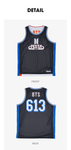 2025 BTS FESTA x Weverse Official Merch - Reversible Basketball Uniform