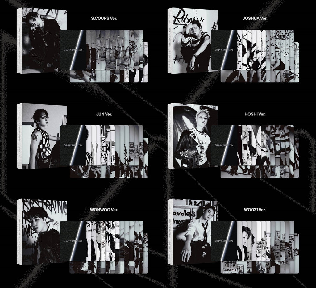 SEVENTEEN HAPPY BURSTDAY DAREDEVIL Ver. 5th Album JAPAN POB