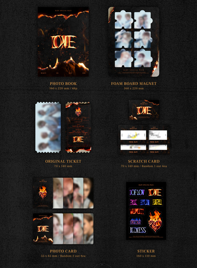 XLOV　SPECIAL PACK XLOV - I ONE [SPECIAL PACK] – KPOP MARKET
