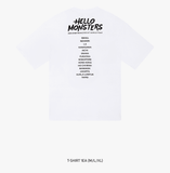 BABYMONSTER HELLO MONSTERS TOUR Official MD - SYMBOL TOUR T-SHIRT