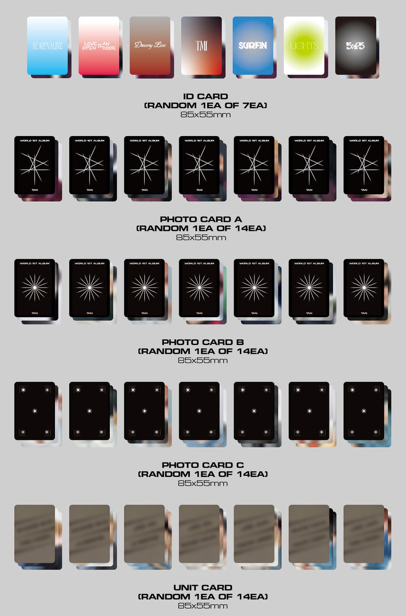 TAN - W SERIES 3TAN WORLD Ver. (1st Album) – KPOP MARKET