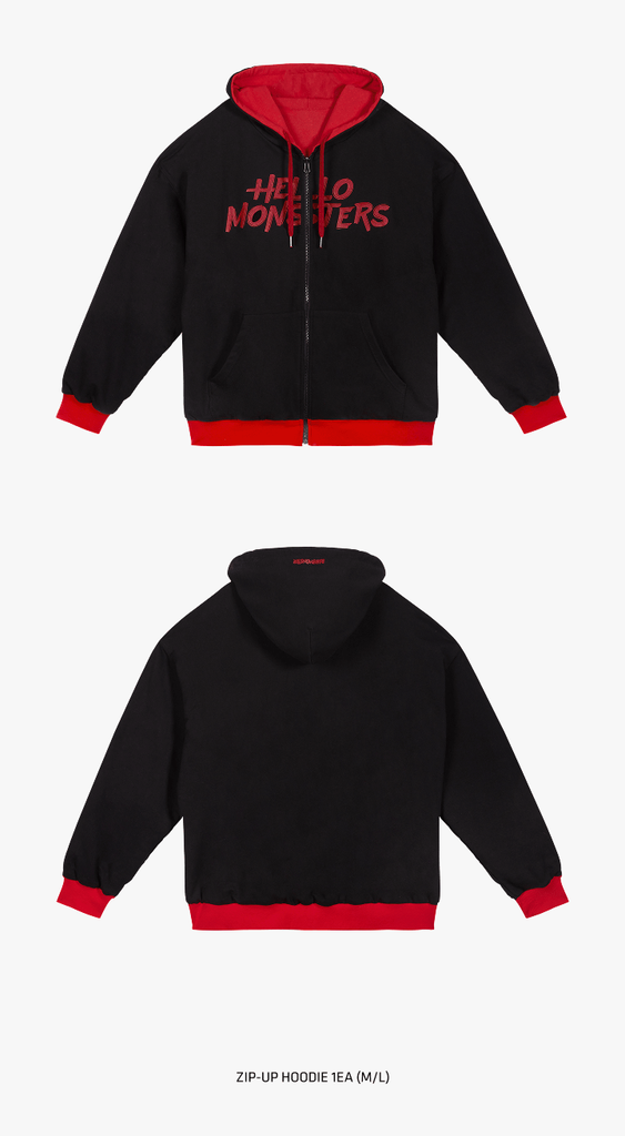 BABYMONSTER HELLO MONSTERS TOUR Official MD - REVERSIBLE LOGO ZIP BABYMONSTER HELLO MONSTERS TOUR Official MD - REVERSIBLE LOGO ZIP