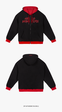 BABYMONSTER HELLO MONSTERS TOUR Official MD - REVERSIBLE LOGO ZIP BABYMONSTER HELLO MONSTERS TOUR Official MD - REVERSIBLE LOGO ZIP