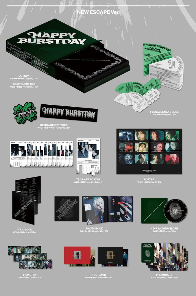 SEVENTEEN - 'Happy Burstday' – Kpop Exchange